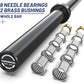7ft Olympic Barbell Bar 45LB Load 1500lbs Capacity Available, for Gym Home Exercises, Weightlifting, Powerlifting for 2" Olympic Plates
