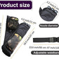 3-Tubes Hip Quiver Waist Hanged Archery Arrow Carry Bag with Pockets Adjustable Belt for Hunting, Target Practice, and Outdoor Shooting, Fits Both Youth and Adults