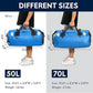 Haimont Waterproof Duffel Bag Roll-top Dry Duffel Bag with Quick-fixed Straps for Motorcycling, Rafting, Boating, SUP, Kayaking, Travel, 50L/70L