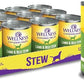 Wellness Complete Health Thick & Chunky Natural Canned Wet Dog Food, Lamb & Beef Stew, 12.5-Ounce Can (Pack of 12)
