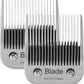 2PCS 3/4" HT Dog Grooming Replacement Blades Compatible with Andis Dog Clippers,Dog Clipper Blades Compatible with Wahl KM-10 Series Clippers, Oster A5,Size-3/4-Inch 19mm Cut Length,Silver