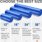 Yes4All Medium Firm Round PE Foam Roller 12, 18, 24, 36 Inches for Pilates, Yoga, Stretching, Balance & Core Exercises