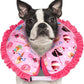 CuteBone Inflatable Dog Collar Alternative for Large Dogs After Surgery-Double Adjustable Neck Range P23SO00102L