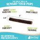 Raw Paws Wild-Caught Venison Dog Treats, 6-oz - Packed in USA - Real Meat Jerky - Single Ingredient Venison for Dogs