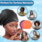 3 Pack Extra Large Swim Cap for Braids & Dreadlocks - Waterproof Silicone Swim Hat for Women with Long Thick Hair, Protective Swim Cap Cover Ears for Swimming, Shower, Bathing