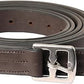 Exion Pre-Stretched Leather Stirrup Leathers for English Saddles | Premium Vegetable-Tanned Non-Stretch Stirrups for Jumping, Dressage & Schooling | 18-Hole Numbered Adjustment & SS Buckles
