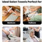 Avalon Salon Towel - Silver Hand Towels Bulk Pack of 24-100% Cotton Absorbent Spa, Facial & Gym Towels for Working Out - 16x27 Inches (Not Bleach Proof)
