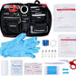 Surviveware 51 Pcs Comprehensive Premium Survival First Aid Kit - Medical Emergency Kit for Travel Camping Gear, Home Essentials & Outdoor Emergencies - HSA & FSA Eligible Survival Kit