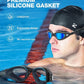ZIONOR G1 Lite Swim Goggles with Swim Cap Comfortable Anti-fog Swimming Goggles Cap Set for Adult Men Women