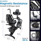 Teeter FreeStep Recumbent Cross Trainer Stepper, Zero-Impact Exercise Bike Alternative w/Patented Physical Therapy Stride, Up to 350lb, Free App w/Trainer Workouts