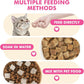 Freeze Dried Cats & Dogs Raw Treats, All Natural Single Ingredient Duck Breast, High Protein Healthy Pet Training Treats or Food Topper, 9.9 oz