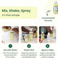 Good Natured Brand All-Purpose Cleaner Concentrate + 16 oz Bottle | Multi-Surface Cleaner | Natural Lemon Essential Oil | Multipurpose Cleaner All Surfaces | Lemon Love | 4oz makes 64oz