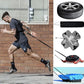 Exercise Resistance Fitness Bands Set Workout Equipment Double Endurance Weight Sled Harness Kits Sled Pulling Strap for Running Sprinting Resistance Speed Agility Training, Black