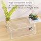 Acrylic Tarantula Enclosure, Reptile Terrarium Breeding Tank w/Temperature Hygrometer,Habitat Reptiles Feeding Box Isopod Terrarium Cage for Insect Lizard Home Office (Reptile-Tank-S(No Tray))