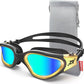 ZIONOR Swim Goggles, G1 MAX Polarized Anti-Fog Swimming Goggles for Men Women