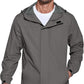COOFANDY Men's Rain Jacket Waterproof With Hood Lightweight Packable Shell Raincoat Windbreaker For Cycling Golf Travel