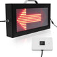 YZ LED Basketball Possession Indicator with Aluminum Frame,Portable Possession Arrow Basketball for Referees,Sports Electronic Equipment with Toggle Switch for Sports