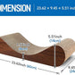 Cat Scratcher Cardboard Lounge Bed, Cat Scratching Pad, Pet Lounger