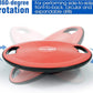 Yes4All Upgraded Wobble Balance Board, 16.34" TPE Non-slip, Stability Board for Home Gym, Standing Desk & Physical Therapy