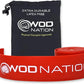 WOD Nation Muscle Floss Bands Recovery Band for Tack and Flossing Sore Muscles and Increasing Mobility : Stretch Band Includes Carrying Case