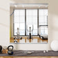 Home Gym Mirror - 2 PCS 24×48 inches, Large Wall Mounted Frameless Full Length Body Mirror for Dancing Studio, Exercise, Fineness, Yoga, Tempered Glass