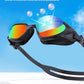 Swim Goggles, Unisex Adult Swimming Goggles Anti Fog Anti UV No Leakage Wide View for Men Women Youth