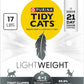 Purina Tidy Cats LightWeight 4-In-1 Strength Multi-Cat, Odor control, Clumping, 99.9 Percent Dust Free Cat Litter - 17 lb. Box