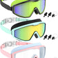 NSSIW Swim Goggles Swimming Kids-Goggles: Anti Fog No Leak with Nose Clip Earplugs for Girls Boys Youth 6-14 3 Pack