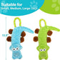 Prime Pets Dog Squeaky Toy, 2 Pack, Tug of War Dog Toys for Small Medium Large Dogs, Interactive Plush Puppy Chew Toy