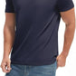 VEIISAR Premium V Neck T Shirts for Men - Modern Fitted Tees Vneck Undershirts