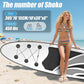 Inflatable Stand Up Paddle Board 10‘x30‘‘- Ultra-Light SUP with Backpack, Pump, Paddle, Coil Leash, 3 Fins, Repair Kit, Stable Design, Non-Slip EVA Deck for Adults & Youth