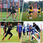 HOTOOLME Agility Training Poles Equipment Soccer Training Equipment includes 6 Agility Poles,Agility Ladder, 10 Soccer Cones,Jump Rope for Speed Training, Soccer Training, Basketball Athletes & Kids