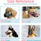 LUCKYPAW Dog Muzzle, Mesh Muzzle for Large Medium Small Dogs, Soft Mouth Guard for Biting Chewing, Breathable Mouth Guard with Adjustable Strap for Training(Black, L(Snout:9.75"-11"))