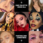 Body Glitter Face Glitter for Women Kids, 12 Colors Halloween Face Glitter, Hair Glitter Gel, Cheer Makeup Stuff, Face Painting Kit Rave Festival Party Christmas Makeup Accessories