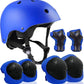 Adjustable Helmet for Ages 3-16 Kids Toddler Boys Girls Youth,Protective Gear with Elbow Knee Wrist Pads for Multi-Sports Skateboarding Bike Riding Scooter Inline skatings Longboard Roller Skate