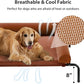 RRPETHOME Large Elevated Cooling Dog Bed, Raised Dog Cot Beds for Large Dogs, Elevated Outdoor Pet Cot, Chew Proof Portable Cooling Pet Cot with Skid-Resistant Feet and Breathable Mesh