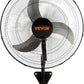 VEVOR Wall Mount Fan, 2 PCS 18 inch Oscillating, 3-speed High Velocity Max. 4000 CFM Industrial Wall Fan for Indoor, Commercial, Residential, Warehouse, Greenhouse, Workshop, Basement, Garage,Black