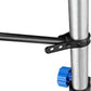 Pro Stand Plus Bike Rack - Heavy-Duty Telescoping Bicycle Stand with Tool Tray, Rotating Clamps, and Adjustable Handlebar Rod by RAD Cycle (Black)