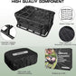 RAYMACE Rear Rack Bike Basket with Cargo Net and Liner Large Bicycle Basket Perfect Mount for Electric Bike