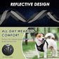 SlowTon Dog Seat Belt Harness for Car, Dog Car Harness Adjustable Mesh Breathable & Dog Seatbelt Safety Tether with Elastic Bungee for Small Medium Large Pets(Black, Double Clip, XXXS)
