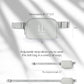 ODODOS Unisex Mini Belt Bag with Adjustable Strap Small Fanny Pack for Workout Running Traveling Hiking, Light Grey