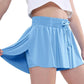 EXARUS Girls Butterfly Shorts Flowy Dance Skirt Cheer Skorts Athletic Tween Clothes Teen Preppy Outfits Flutter Kids
