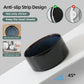 Ceramic Elevated Dog Food and Water Bowl, Kitty Bowl, Raised Dog Dish, Pet Feeder (6inch, 1 x Starry Sky + Stand)