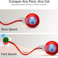 Interactive Cat Ball Toy - 2025 Smart Rolling Cat Toy with Shiny Tail, Motion Activated Boredom Relief for Indoor Cats, USB Rechargeable & Obstacle Avoidance