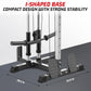 LAT Pulldown Machine, Multi-Functional Cable Machine with High and Low Pulley Station, Row Cable Machine Home Gym with Leg Support, Tricep Workout Equipment