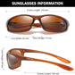 FAGUMA Polarized Sports Sunglasses For Men Cycling Driving Fishing UV400 Protection