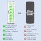 ARDOR Sparkling Water with 100mg Natural Caffeine & 200mg L-Theanine from Organic Green Tea for Smooth Energy & Focus | No Sugar, 0 Calories | Vegan, Gluten-Free | Mexican Lime - 12 Ct