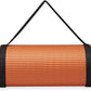 Gaiam Essentials Thick Yoga Mat Fitness & Exercise Mat with Easy-Cinch Yoga Mat Carrier Strap, 72"L x 24"W x 2/5 Inch Thick