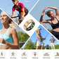 Smart Wellness Ring, Stylish Fitness Tracker with Heart Rate, Blood Oxygen, Blood Pressure, Sleep & Step Monitor. IP68 Waterproof, No Subscription, iOS & Android Compatible (Gold, 10)