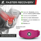 Sleeve Stars Tennis Elbow Brace for Women - Adjustable Tennis Elbow Strap, Golfers Elbow Brace for Men, Counterforce Brace for Tennis Elbow for Tendonitis Relief, Fits 9"-23" (Pair/Hot Pink)